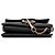 Chloé Faye Crossbody Piccola in Camoscio e Vitello Nero - vista 3