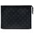 Louis Vuitton Black Monogram Eclipse Pochette Voyage MM Schwarz