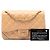 Chanel Brown Mini Quilted Calfskin Rock The Corner Flap Marrone Caramello - vista 7