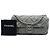 Chanel Gray Medium Quilted Crinkled Calfskin Ultra Stitch Flap Marrone - vista 7