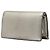Autre Marque Clutch JAdior Dior in vitello metallizzato argento con catena - vista 2