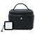 Chanel Black Medium CC Quilted Caviar Vanity Case Nero - vista 6
