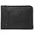 Louis Vuitton Black Damier Graphite Poche Documents Portfolio Schwarz