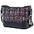 Chanel Gabrielle Crossbody Piccola in Tweed Nero e Pelle d'Agnello - vista 2