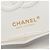 Chanel White Small Classic Caviar Double Flap Bianco Bianco sporco - vista 5
