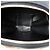 Clutch rotonda Chanel Black CC in pelle di agnello e metallo con Camelia e catena Nero - vista 4