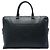Louis Vuitton Black Epi Porte Documents Jour Schwarz