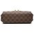 Louis Vuitton Brown Damier Ebene Croisette Marrone - vista 3