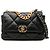 Chanel 19 Flap Medium in lambskin nero