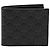 Cartera bifold Gucci Black Guccissima Negro