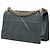 Autre Marque Dior Gray Medium Crackled Deerskin Diorama Flap Marrone Grigio antracite - vista 2