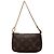 Louis Vuitton Brown Monogram Mini Pochette Accessoires Marron