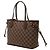Louis Vuitton Brown Damier Ebene Neverfull PM Marrone - vista 2