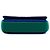 Chanel Blue Medium Tricolor Jersey CC Filigree Flap Azul - vista 3