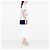 Chanel Blue Medium Tricolor Jersey CC Filigree Flap Azul - vista 6