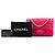 Chanel Mini Reissue 2.55 Single Flap 224 in tweed matelassé rosa - vista 7
