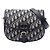 Autre Marque Borsa a tracolla Bobby Dior Blue Medium Oblique Canvas Blu navy