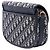 Autre Marque Borsa a tracolla Bobby Dior Blue Medium Oblique Canvas Blu navy - vista 2