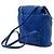 Zaino Chanel Blue Large Quilted Lambskin Urban Spirit - vista 2