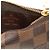 Louis Vuitton Brown Damier Ebene Pochette Cles Marrone - vista 5