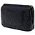 Chanel Black Paris Rome Quilted Lambskin Gold Bar Flap Nero - vista 2