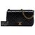 Chanel Black Paris Rome Quilted Lambskin Gold Bar Flap Nero - vista 7