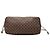 Louis Vuitton Brown Damier Ebene Neverfull GM Marrone - vista 3