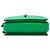 Bolsa Camera com aba e cinto Bottega Veneta em Nappa Intrecciato verde - vista 3