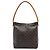 Louis Vuitton Brown Monogram Looping GM Marrom