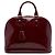 Louis Vuitton Red Monogram Vernis Alma PM Roja Burdeos