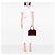 Louis Vuitton Red Monogram Vernis Alma PM Roja Burdeos - vista 6