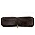 Céline Cartera Celine Brown Macadam de lona revestida con correa Castaño - vista 4