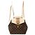 Louis Vuitton Brown Damier Ebene Clapton Castaño