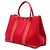 Hermès Red Toile and Negonda Garden Party 36 Rosso - vista 2