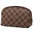 Beauty case Louis Vuitton Brown Damier Ebene PM Marrone - vista 2