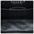 Chanel Black Medium Classic Shiny Crumpled Calfskin So Black Double Flap Nero - vista 4