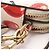 Borsa a tracolla Coach Kira Nero Rosso Crudo - vista 8