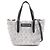 Borsa 2-way Jimmy Choo MINISARA con borchie a stella Nero Argento