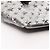 Borsa 2-way Jimmy Choo MINISARA con borchie a stella Nero Argento - vista 12