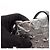 Borsa 2-way Jimmy Choo MINISARA con borchie a stella Nero Argento - vista 13