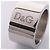 Dolce & Gabbana D&G Logo Ring Schwarz Silber - Ansicht 7