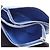 Cartera de cuero bi-fold con león grabado Tod's Azul - vista 8