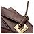 Borsa Gucci 145994 GG Signature Shima Horsebit Marrone - vista 13