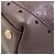 Borsa Gucci 145994 GG Signature Shima Horsebit Marrone - vista 14