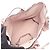 Saco Tote Miu Miu em couro rosa - vista 3