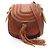 Borsa a tracolla Chloé Hudson Marrone