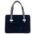 Fendi Logo Handbag in Suede Black