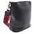 Borsa a tracolla Miu Miu in pelle Madras Nero - vista 2