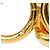 Bracciale con ciondoli placcato oro Chanel D'oro - vista 4