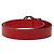 Cintura in pelle Gucci Interlocking G Rosso - vista 3